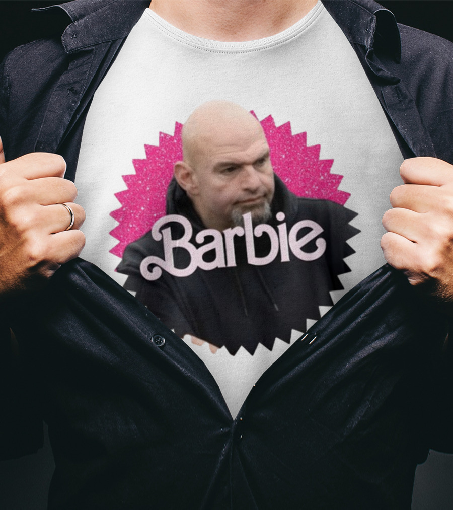 Barbie John Fetterman Hoodie Sparkle Starburst T-Shirt
