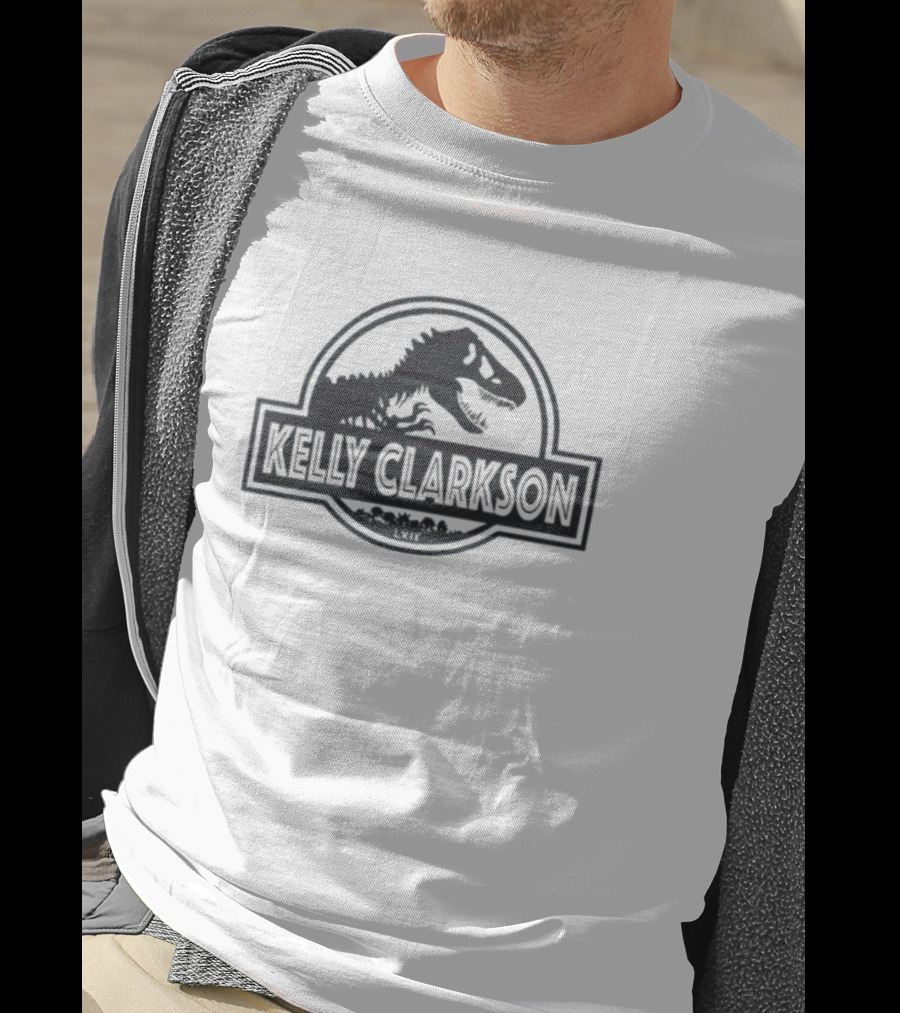 Kelly Clarkson Dinosaur Logo Inspired By Jurassic Movie Franchise T-Shirt