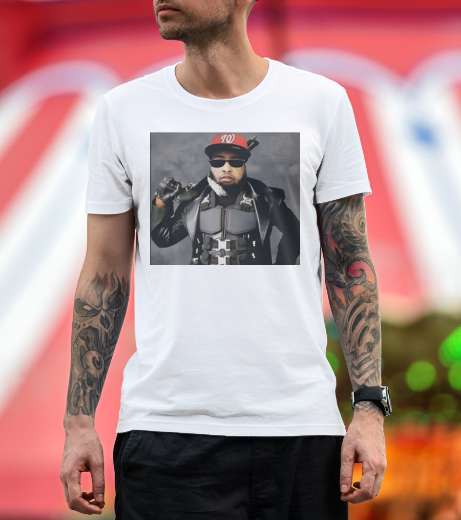 Oj Simpson Blade Washington Marvel Cap Warrior T-Shirt