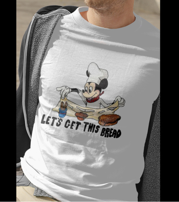 Matt Gray Let's Get This Bread Chef Character Baking Bread T-Shirt