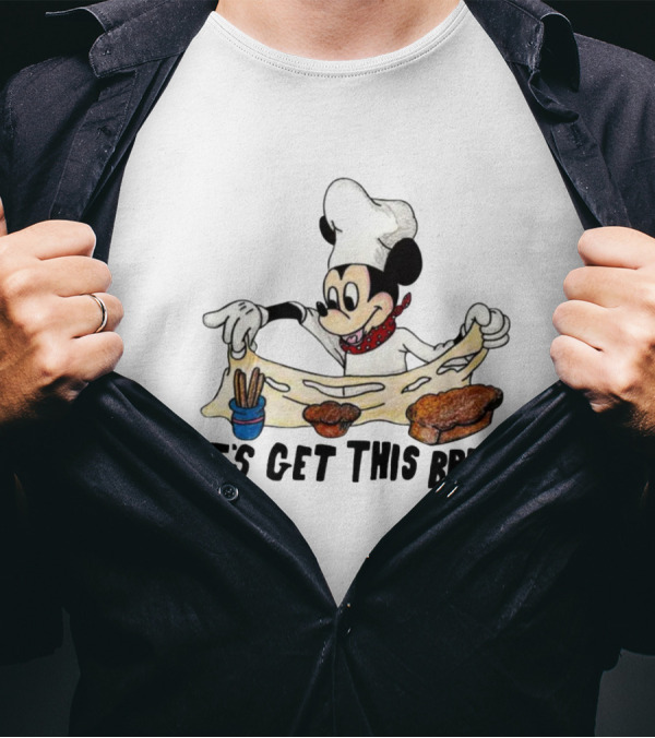 Matt Gray Let's Get This Bread Chef Character Baking Bread T-Shirt
