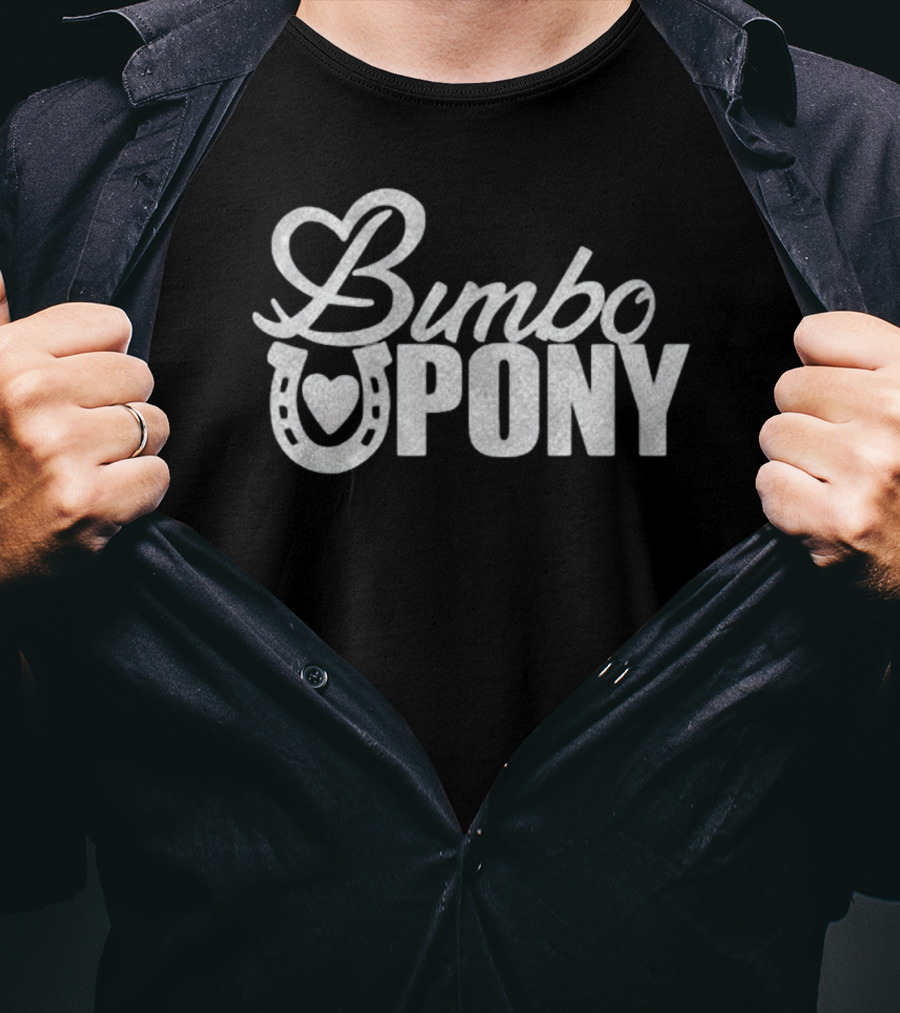 Bimbo Pony Heart Horseshoe T-Shirt