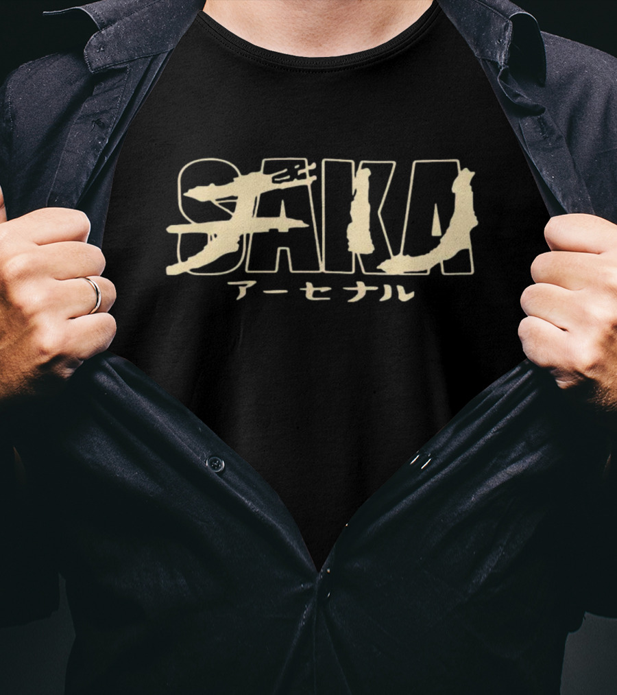 Saka Arsenal Katakana T-Shirt