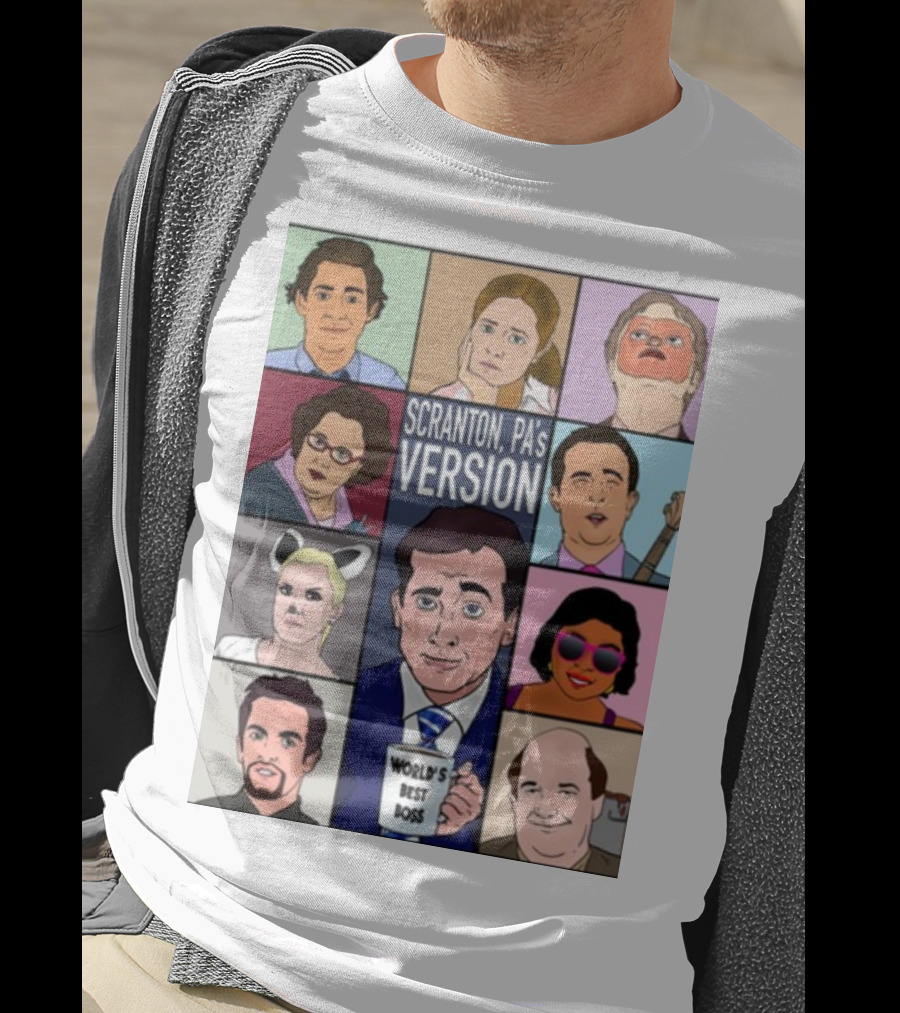 Scranton PA's Version The Office Eras World's Best Boss T-Shirt