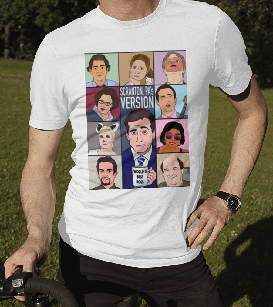 Scranton PA's Version The Office Eras World's Best Boss T-Shirt