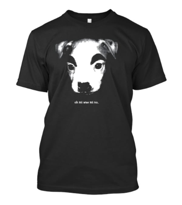 Mamono World Oh Mi Wae Mi No Dog Image T-Shirt