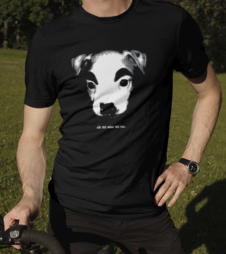 Mamono World Oh Mi Wae Mi No Dog Image T-Shirt