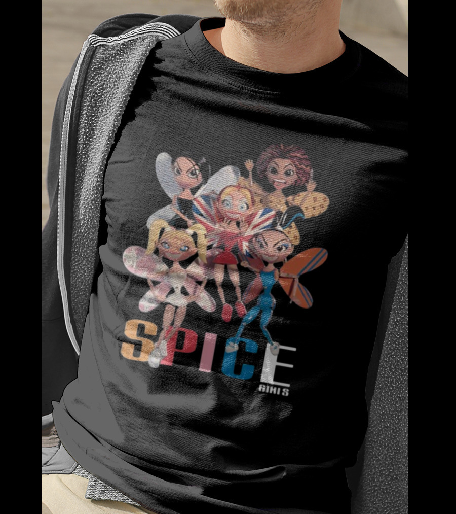 Thespicegirls Bat-Wing Fairies SPICE Girls T-Shirt