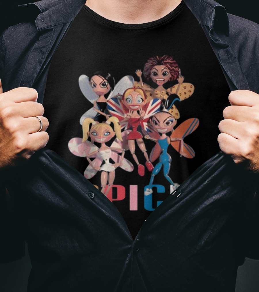 Thespicegirls Bat-Wing Fairies SPICE Girls T-Shirt