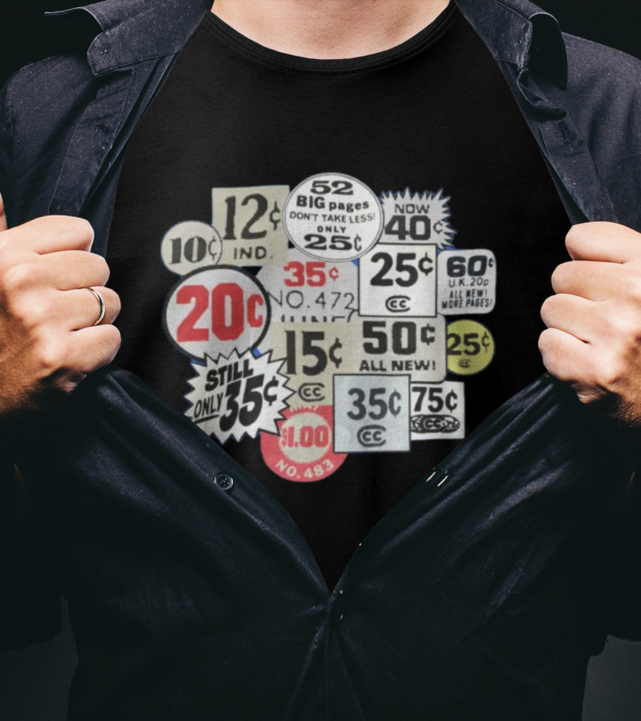 Bronze Age Babies Comic Soundfx Vintage Prices Collection T-Shirt