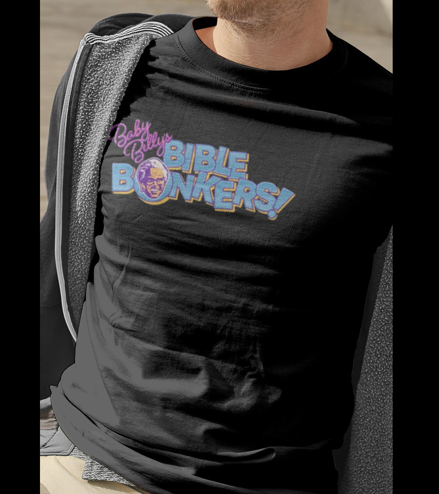 Baby Billy's Bible Bonkers Retro Neon T-Shirt
