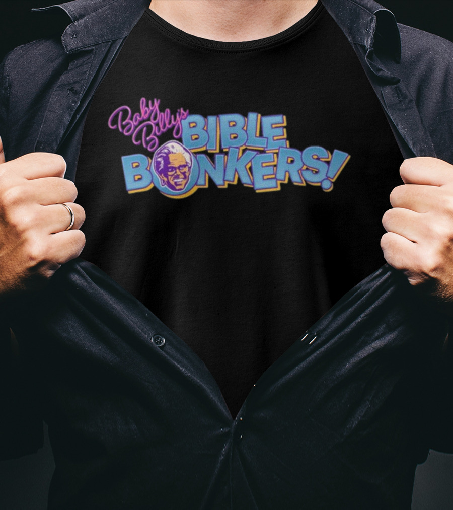 Baby Billy's Bible Bonkers Retro Neon T-Shirt