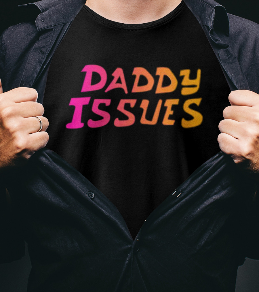 Clone High Season 2 Chris Miller Daddy Issues Vibrant Text T-Shirt