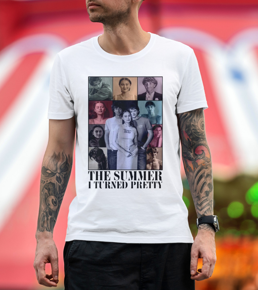 The Summer I Turned Pretty Character Photo Collage T-Shirt