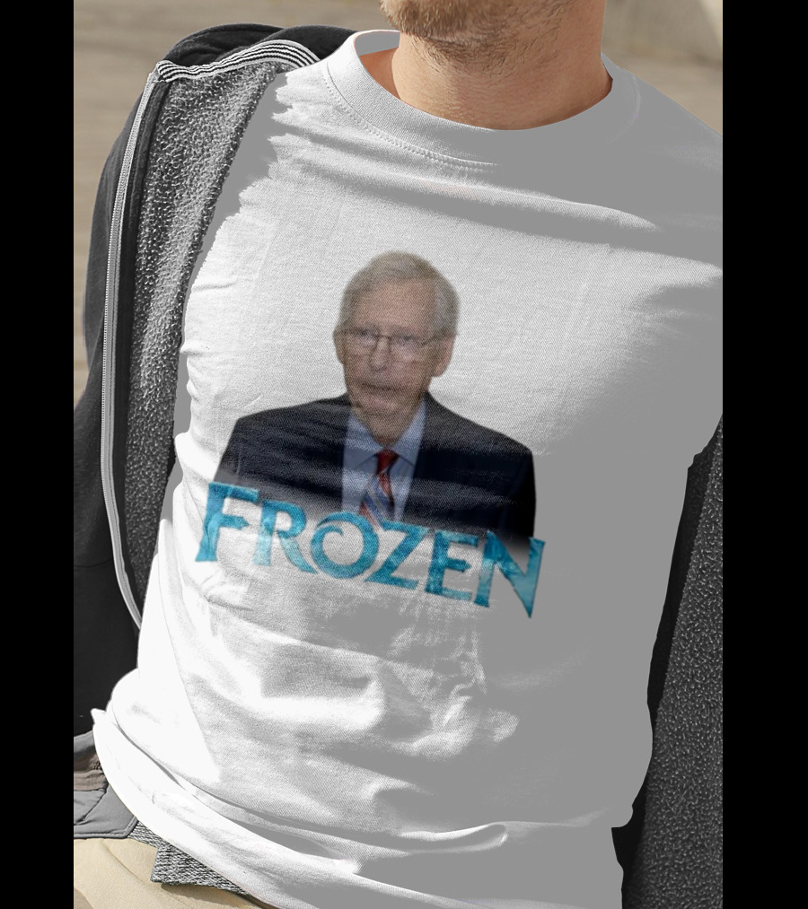 Mitch McConnell Frozen Parody Image With Frozen T-Shirt