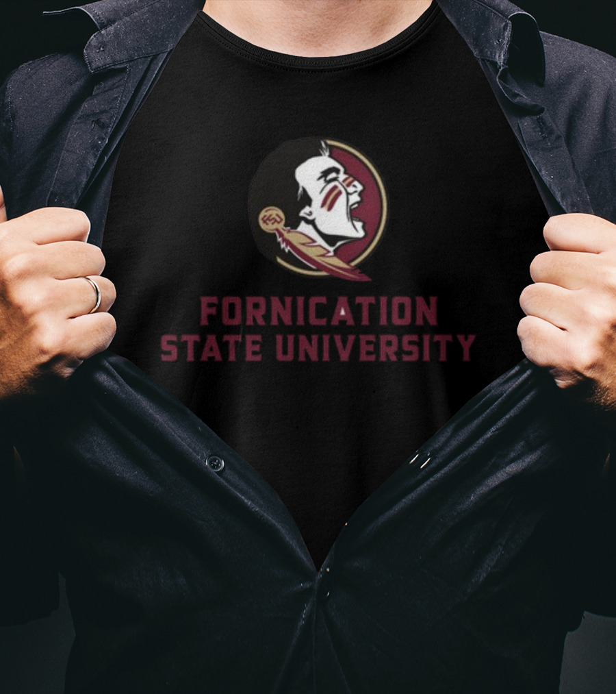 Fornication State University Heav3nlybodies T-Shirt