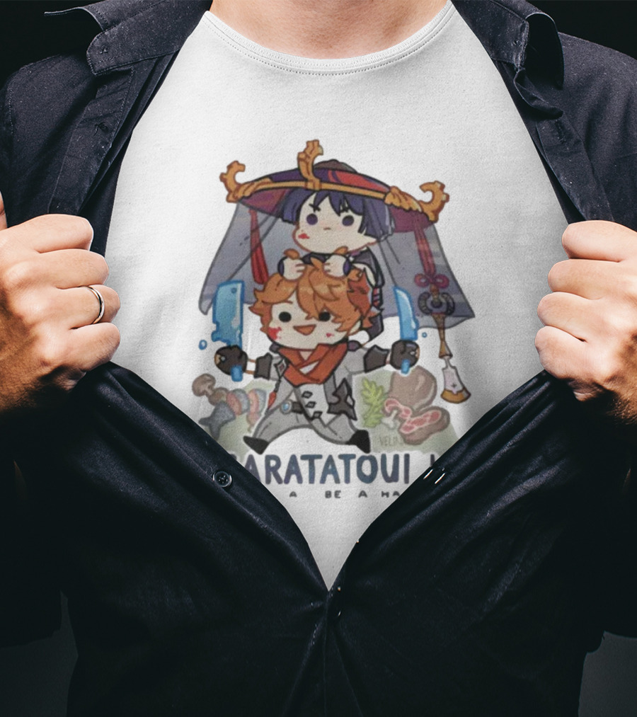 Scaratatouille Anyone Can Be A Harbinger Venti Le T-Shirt