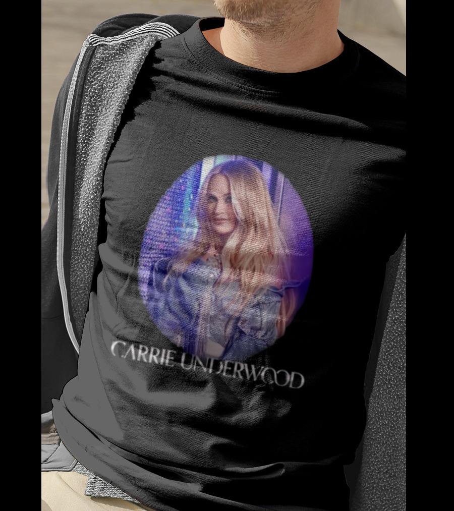 Carrie Underwood Denim And Rhinestones Deluxe T-Shirt