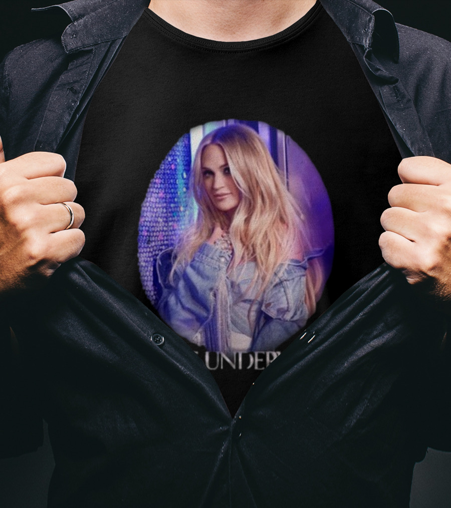 Carrie Underwood Denim And Rhinestones Deluxe T-Shirt