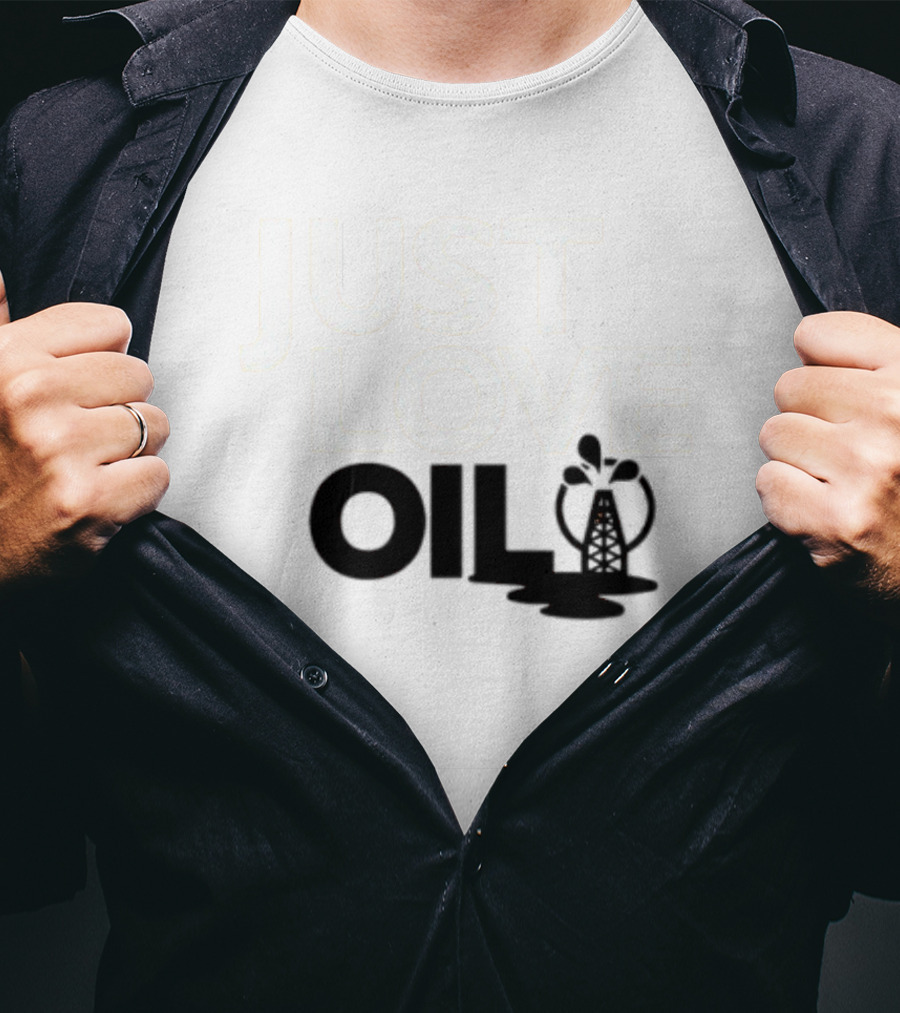 Droogies Just Love Oil Pumpjack T-Shirt