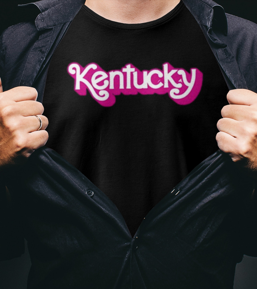 Kentucky Malibu Style Retro Typography T-Shirt