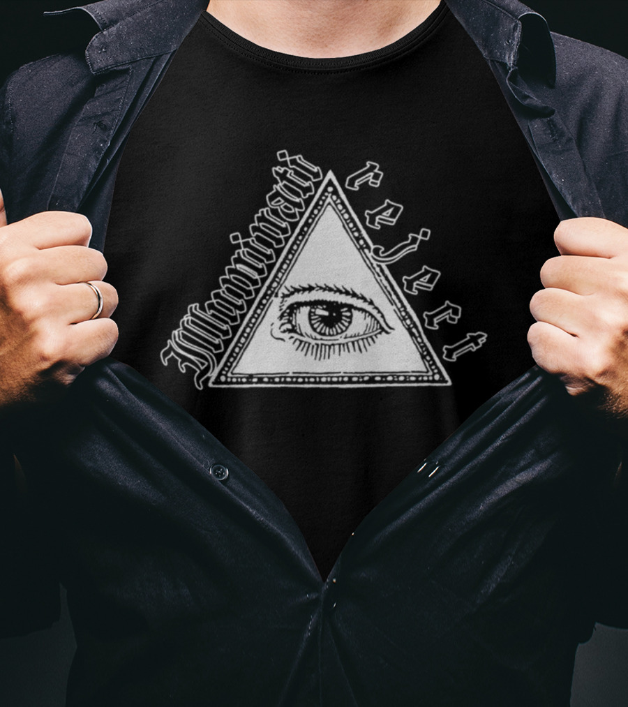 Illuminati Reject All-Seeing Eye Triangle T-Shirt