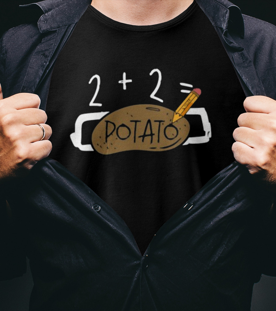 Simon Miller 2+2 Potato Illustration With Pencil T-Shirt