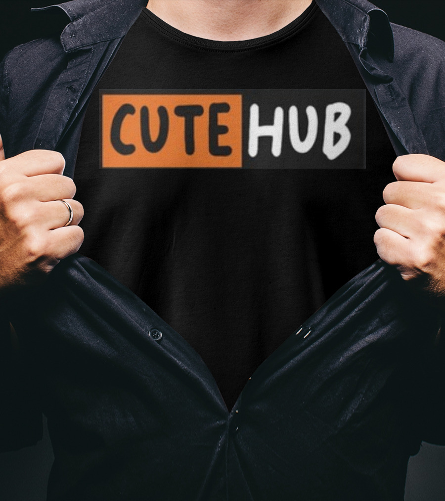 CUTE HUB Bold Contrast T-Shirt