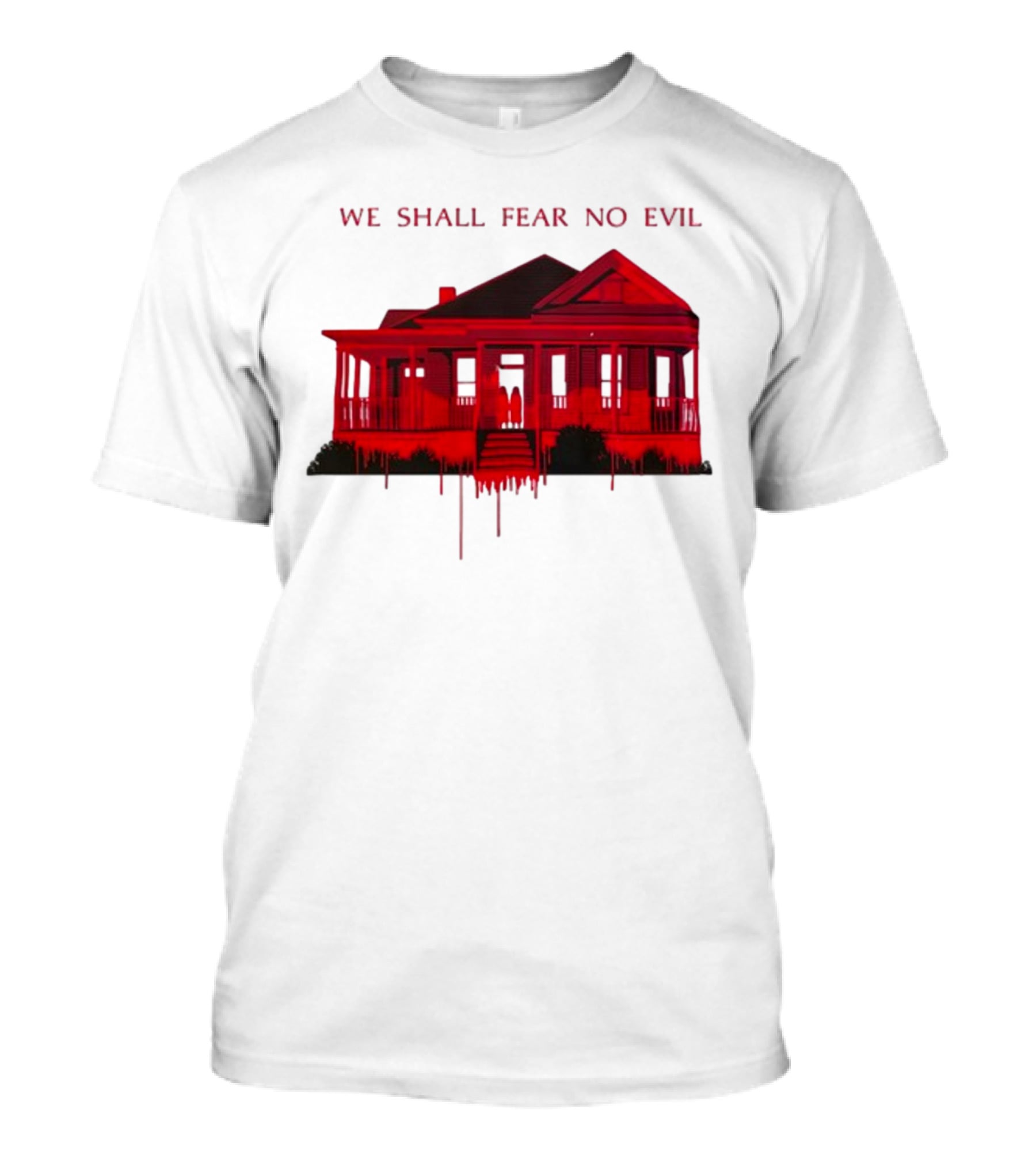 The Exorcist Believer We Shall Fear No Evil Red House T-Shirt