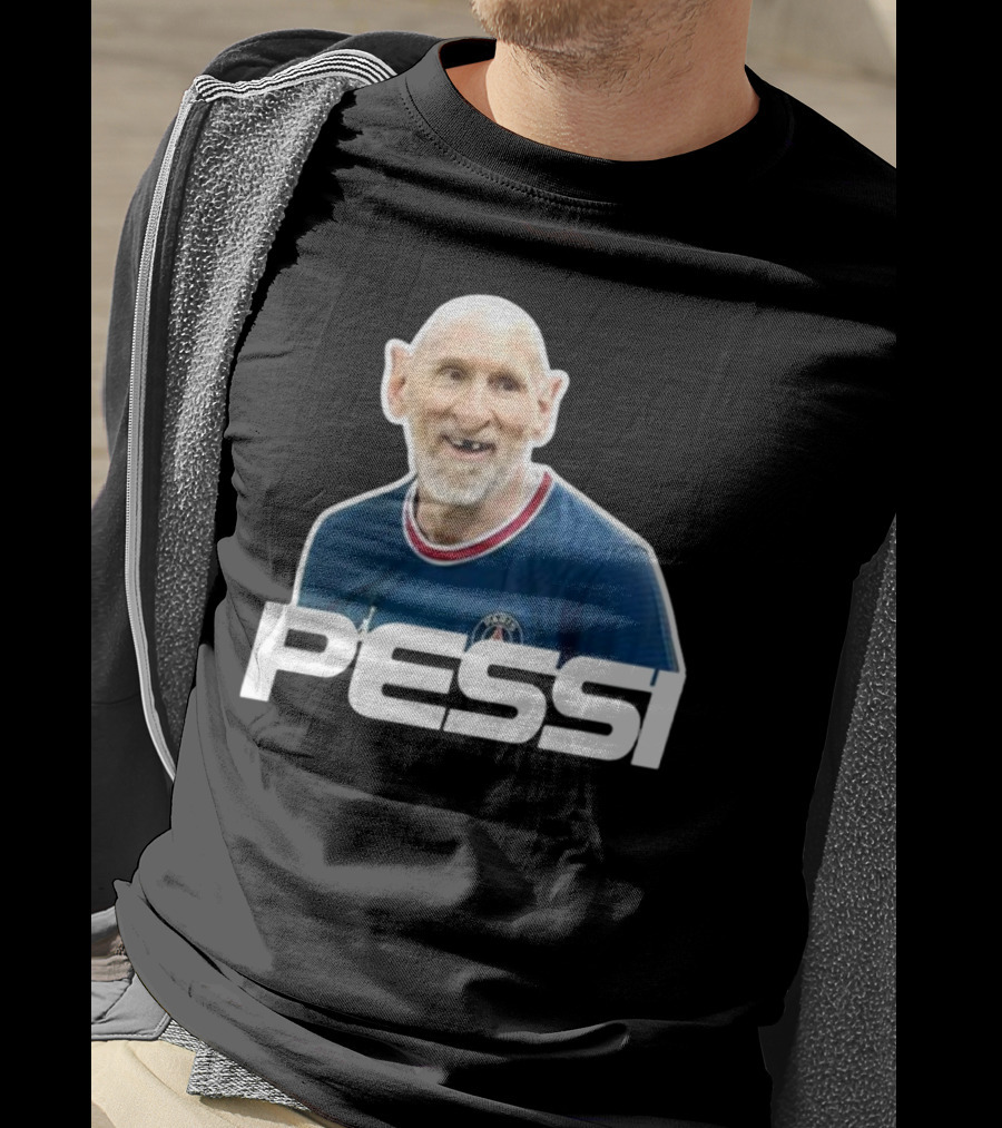 Pessi Football Parody Coach Teeth Smile T-Shirt