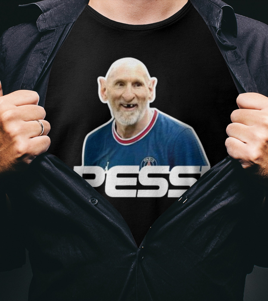 Pessi Football Parody Coach Teeth Smile T-Shirt