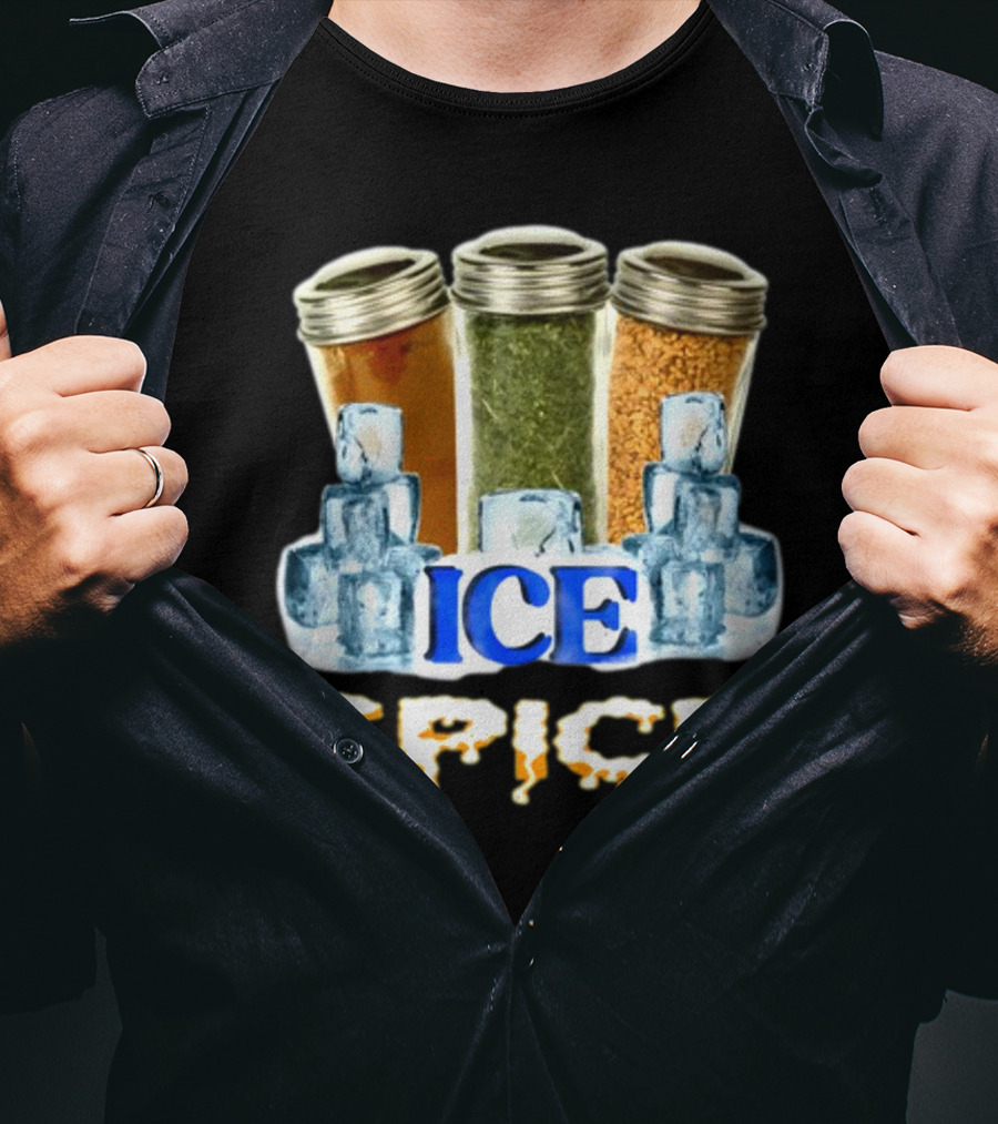 Funnyahhtees ICE Spice Jars With Ice Cubes T-Shirt