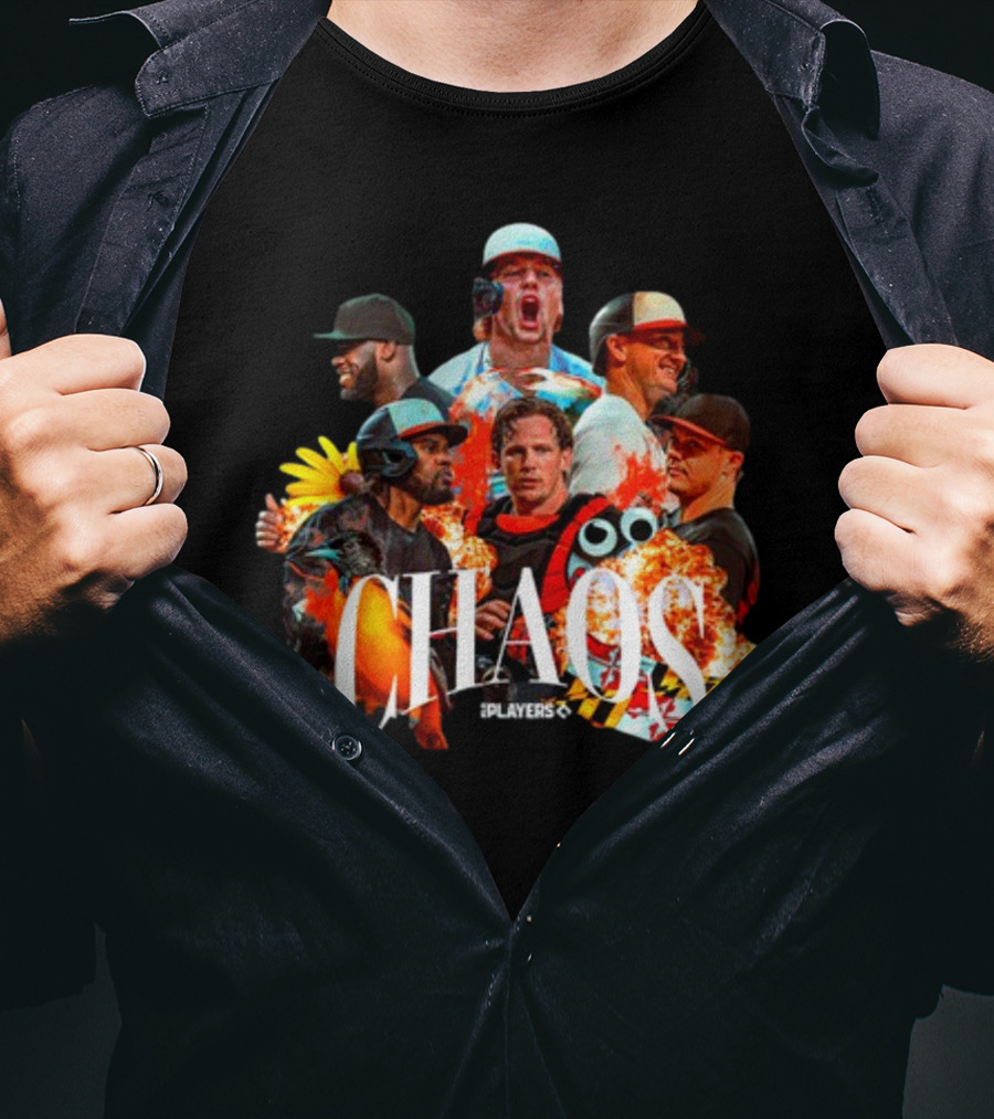Jomboy Media Chaos Baltimore Players T-Shirt