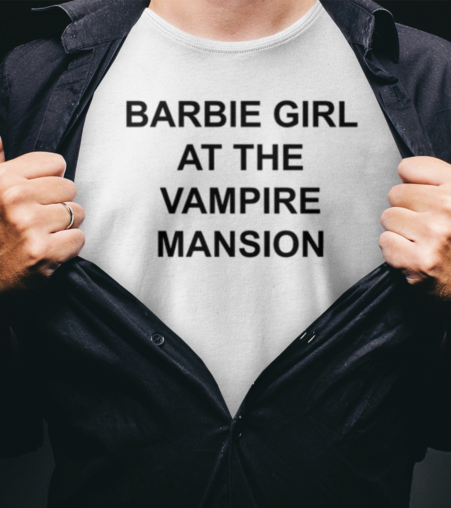 Barbie Girl At The Vampire Mansion T-Shirt