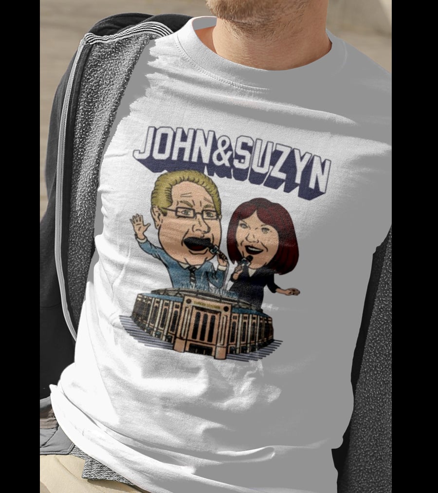 John And Suzyn Night Yankee Stadium T-Shirt