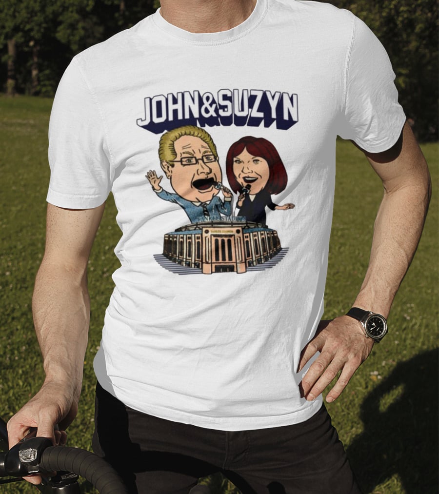 John And Suzyn Night Yankee Stadium T-Shirt