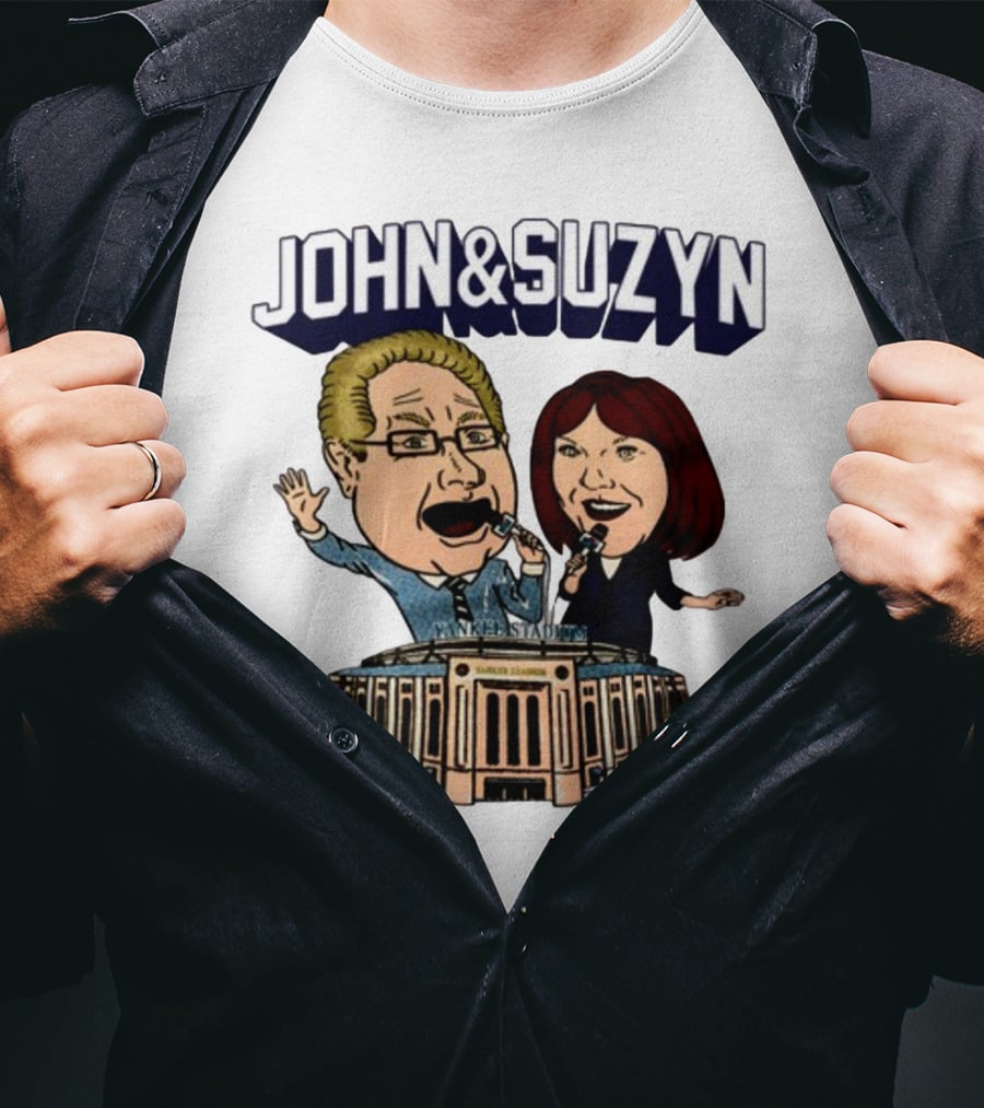 John And Suzyn Night Yankee Stadium T-Shirt