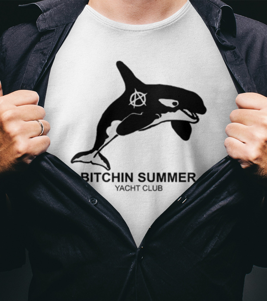 Orca Anarchy Bitchin Summer Yacht Club T-Shirt