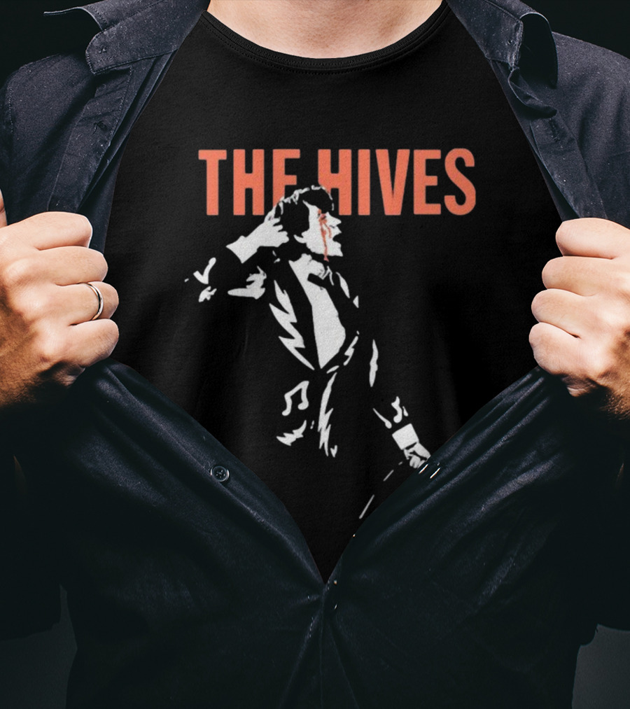 The Hives Bleeding Pelle Stage Performance T-Shirt