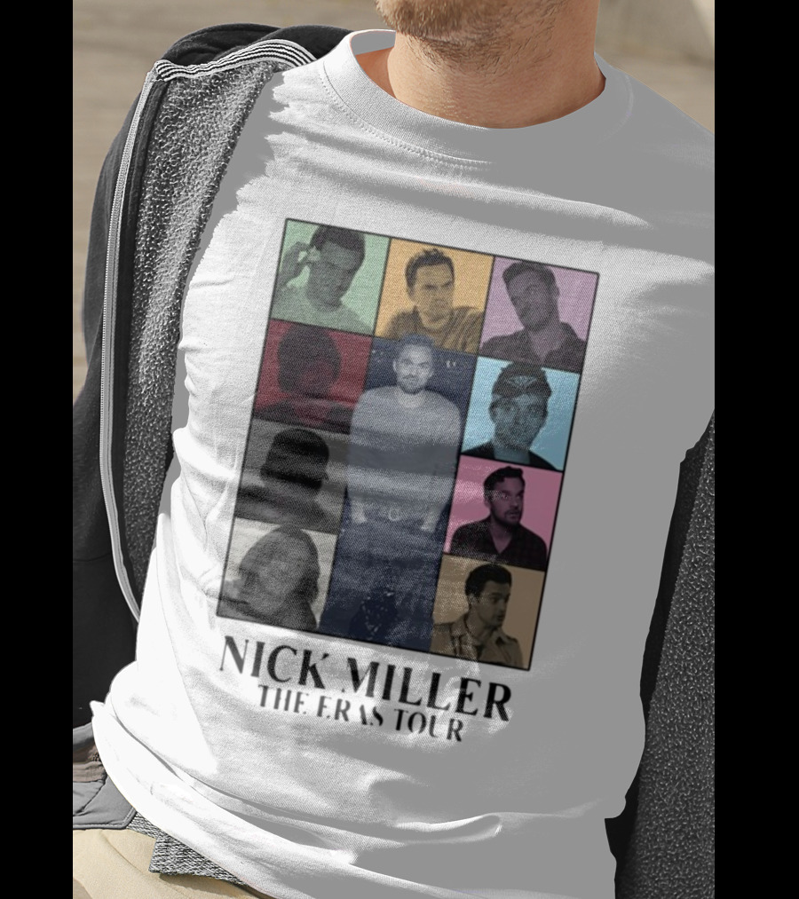 Nick Miller The Eras Tour T-Shirt