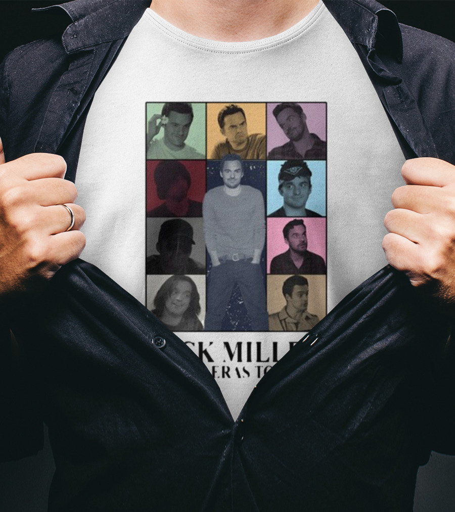 Nick Miller The Eras Tour T-Shirt