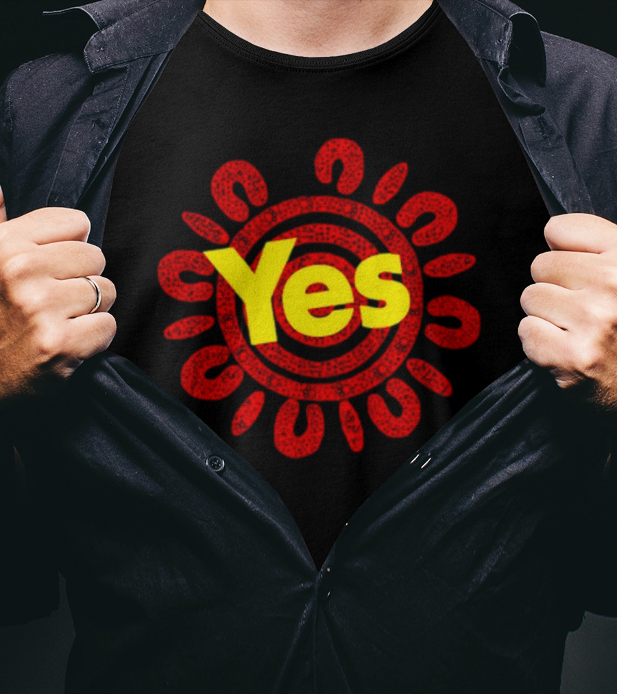 Yes 23 Super Supporter Thomas Mayo Sunburst T-Shirt