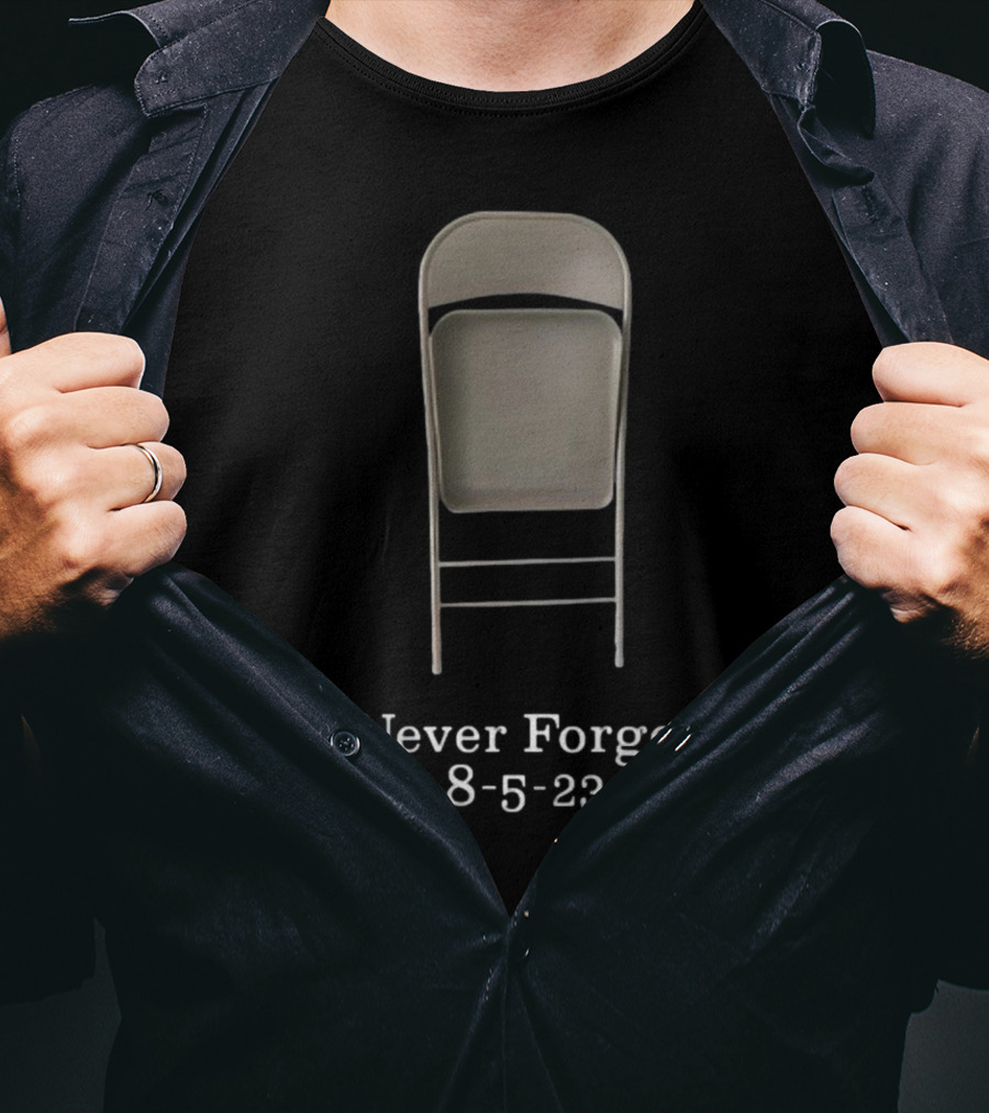 Never Forget 8-5-23 Montgomery Alabama High Chair Folded Seat T-Shirt
