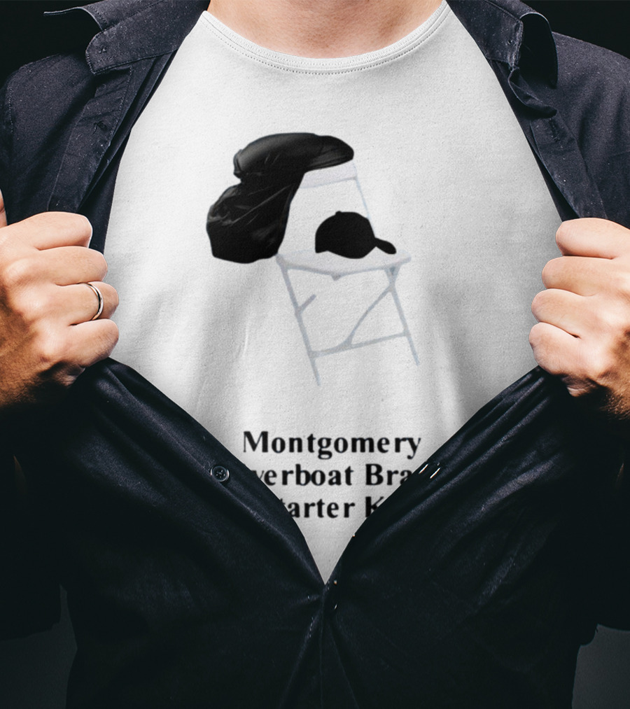 Montgomery Riverboat Brawl Starter Kit Folding Chair And Cap T-Shirt