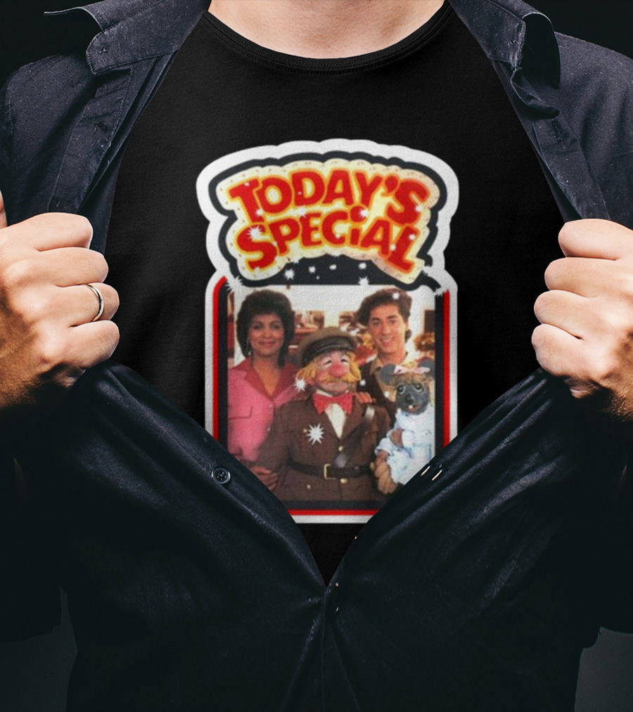 Today's Special 80's Nickelodeon Craig Baird Retro TV Cast T-Shirt
