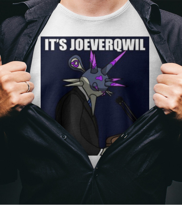 It's Joeveqwil Andylavgc Parody Character At Podium T-Shirt