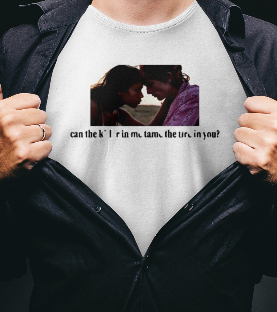 Can The Killer In Me Tame The Fire In You Shadowed Intimate Moment T-Shirt