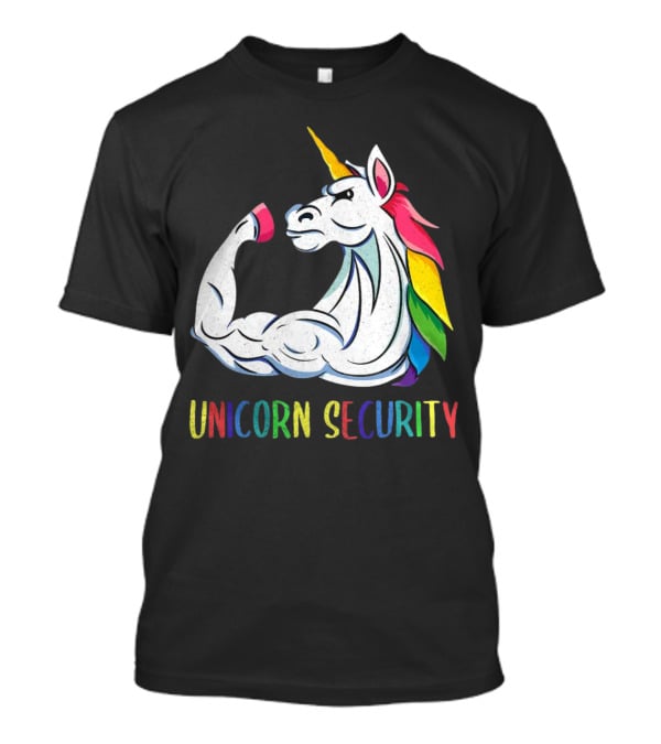 Unicorn Security Daddycorn Mens Cute Halloween Costume T-Shirt