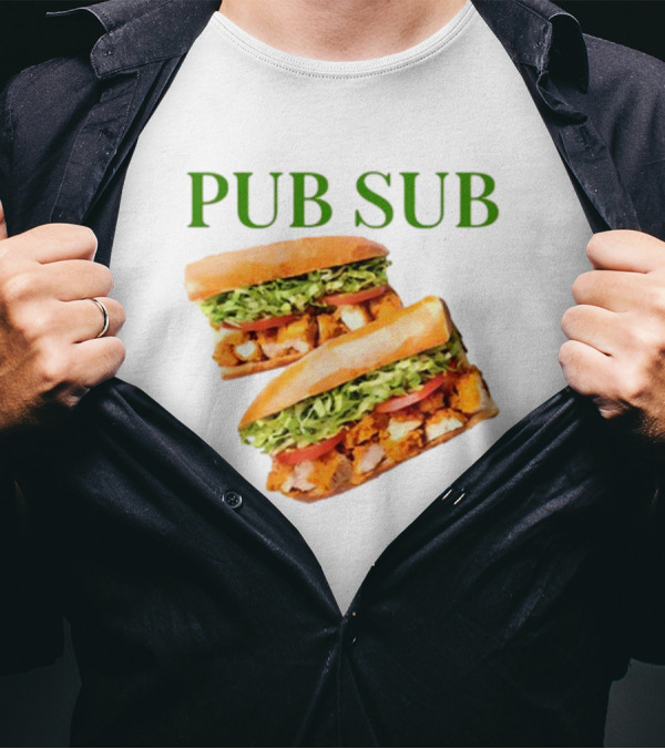 Middleclassfancy Chicken Tender Pub Sub Duo T-Shirt