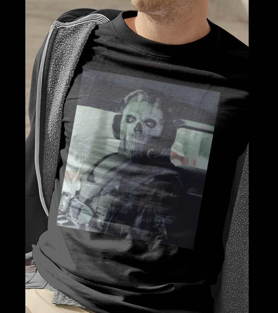 Modern Warfare II Ghost Mask Operator Stare T-Shirt